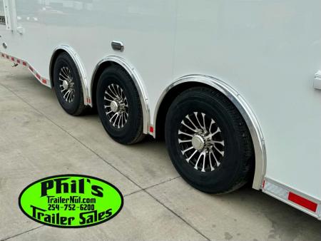 New Haulmark NEW 85X34 EDGE ENCLOSED CAR RACE TRAILER ELECTRIC AWNINGS AIRLINES TRAILER CARGO TRAILERS CAR HAULER Car / Racing Trailer