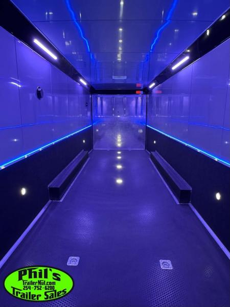 New Haulmark NEW 85X34 EDGE ENCLOSED CAR RACE TRAILER ELECTRIC AWNINGS AIRLINES TRAILER CARGO TRAILERS CAR HAULER Car / Racing Trailer