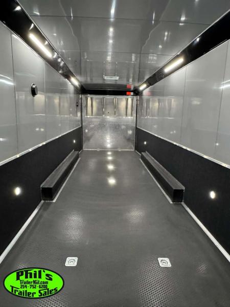New Haulmark NEW 85X34 EDGE ENCLOSED CAR RACE TRAILER ELECTRIC AWNINGS AIRLINES TRAILER CARGO TRAILERS CAR HAULER Car / Racing Trailer