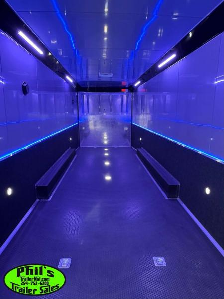 New Haulmark NEW 85X34 EDGE ENCLOSED CAR RACE TRAILER ELECTRIC AWNINGS AIRLINES TRAILER CARGO TRAILERS CAR HAULER Car / Racing Trailer
