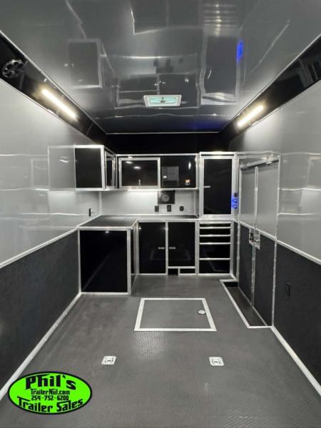 New Haulmark NEW 85X34 EDGE ENCLOSED CAR RACE TRAILER ELECTRIC AWNINGS AIRLINES TRAILER CARGO TRAILERS CAR HAULER Car / Racing Trailer