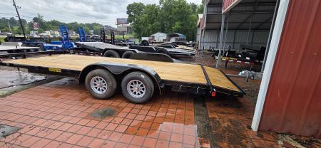 New 2026 P & T Trailers 7K 17+3 CARHAULER WOOD Car Hauler