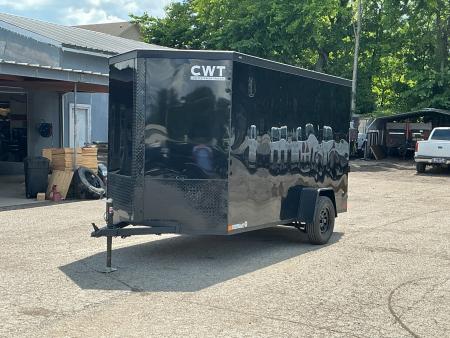 New 2026 Covered Wagon Trailers 6' X 12' X 6'6  Goldmine Series Cargo / Enclosed Trailer