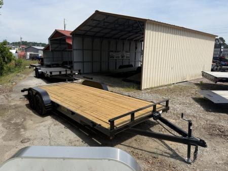New 2026 P & T Trailers 7K 17+3 CARHAULER WOOD Car Hauler