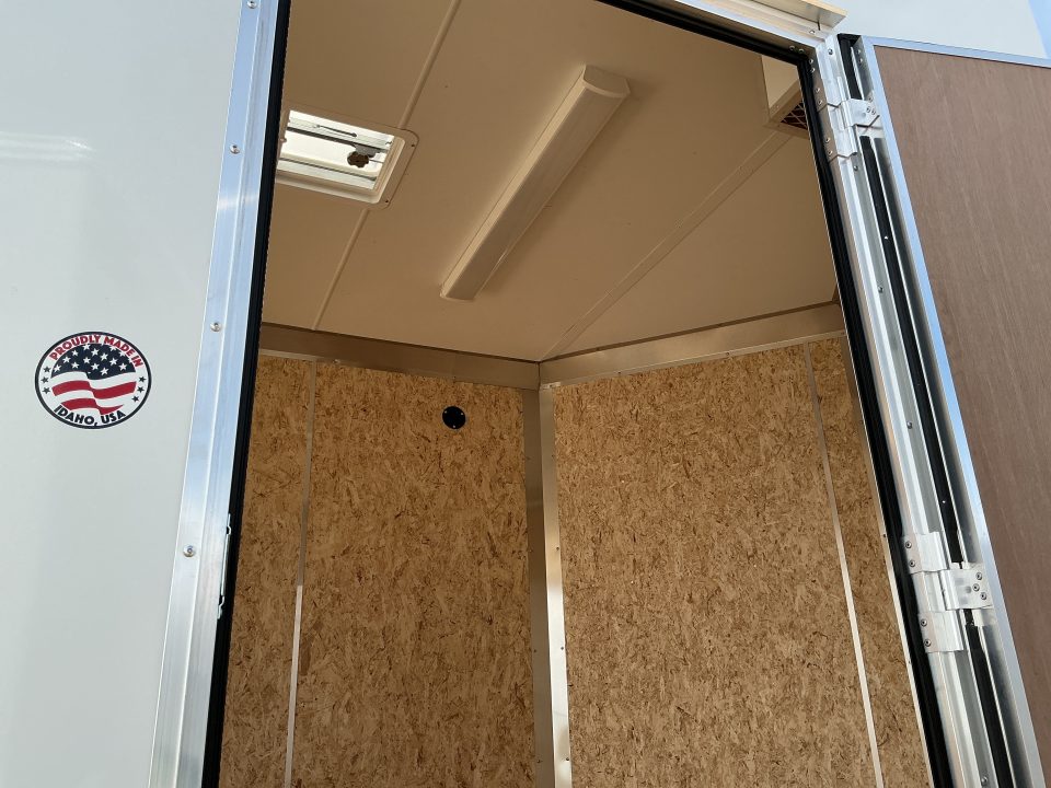 New 2026 Impact Trailers 8.5 x 18 Tremor Flat Top Sloped V-Nose 10K Cargo / Enclosed Trailer