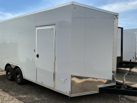 New 2026 Impact Trailers 8.5 x 18 Tremor Flat Top Sloped V-Nose 10K Cargo / Enclosed Trailer