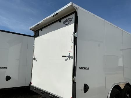 New 2026 Impact Trailers 8.5 x 18 Tremor Flat Top Sloped V-Nose 10K Cargo / Enclosed Trailer