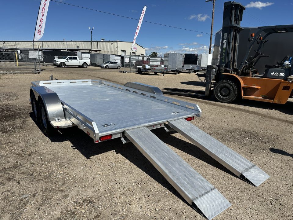 New 2027 Aluma 7814TA-EL-R-RTD Utility Trailer