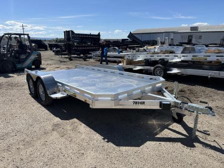 New 2027 Aluma 7814TA-EL-R-RTD Utility Trailer