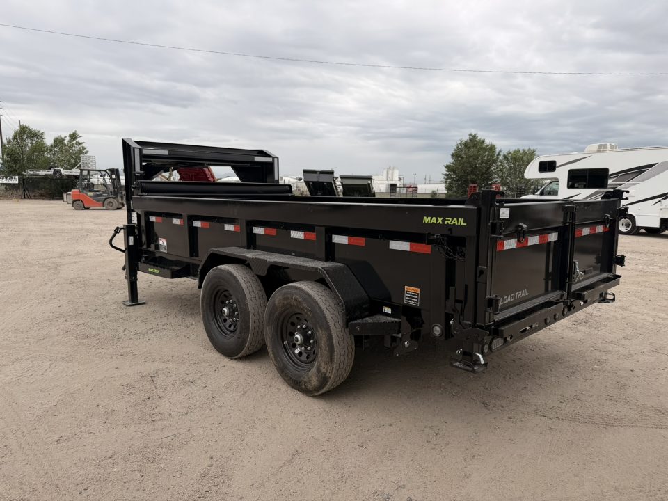 New 2026 Load Trail 7-14 Gooseneck Dump W/ 14 PLY Tire Upgrade 7K Axles