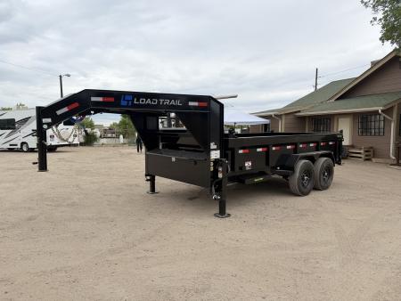 New 2026 Load Trail 7-14 Dump W/ 14 PLY Tire Upgrade 7K Axles