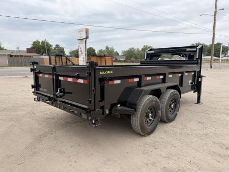 New 2026 Load Trail 7-14 Gooseneck Dump W/ 14 PLY Tire Upgrade 7K Axles