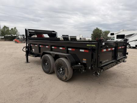 New 2026 Load Trail 7-14 Gooseneck Dump W/ 14 PLY Tire Upgrade 7K Axles
