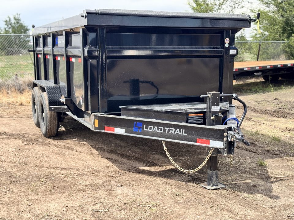 New 2026 Load Trail 7-14-4H Dump W 7 Gauge Floor 7K Axles