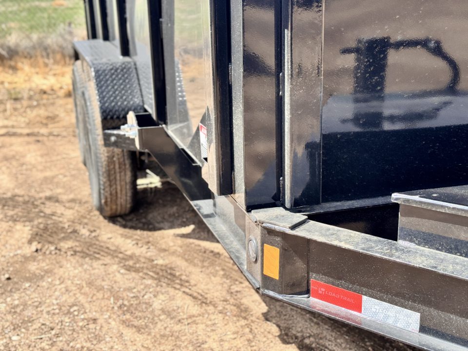 New 2026 Load Trail 7-14-4H Dump W 7 Gauge Floor 7K Axles