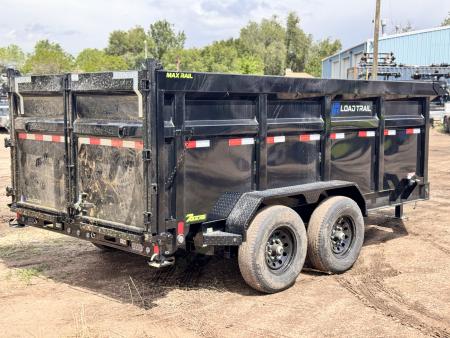 New 2026 Load Trail 7-14-4H Dump W 7 Gauge Floor 7K Axles