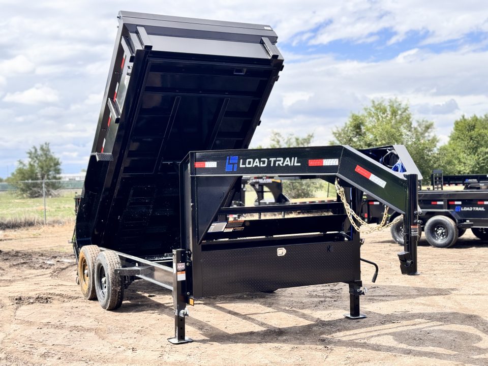 New 2026 Load Trail 7-14 Dump W/ 14 PLY Tire Upgrade 7K Axles