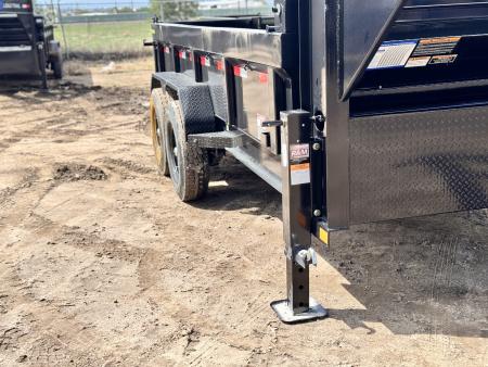New 2026 Load Trail 7-14 Dump W/ 14 PLY Tire Upgrade 7K Axles