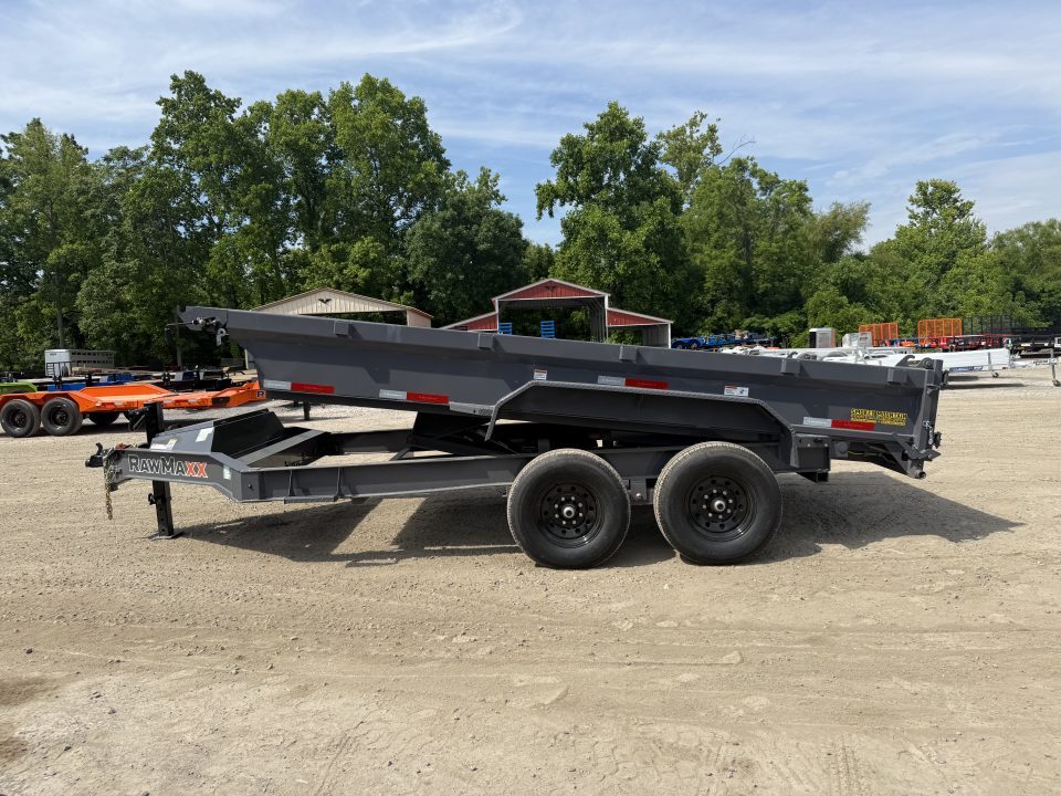 New 2026 RawMaxx GDX 14K 16X83 Dump Trailer