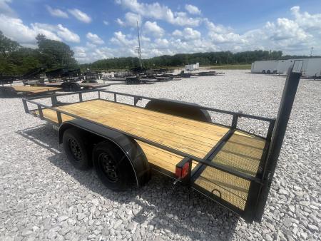 New 2026 RRR 78X16 UTILITY DOVETAIL WITH BRAKES & GATE