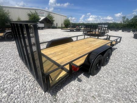 New 2026 RRR 78X16 UTILITY DOVETAIL WITH BRAKES & GATE