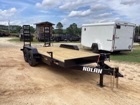 New 2026 Nolan Manufacturing 7X18 Equipment Trailer
