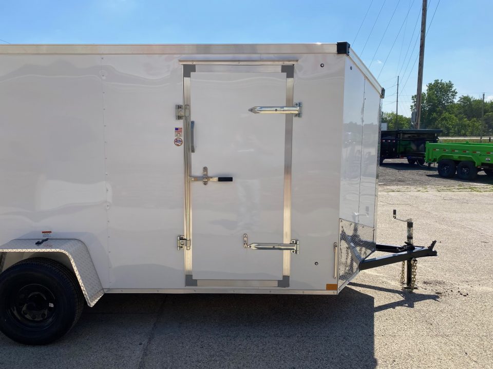 New OVER STOCK SALE'''2025 Stealth Trailers Mustang 6x12 V-Nose w/Barn Doors & 6ft Height Cargo / Enclosed Trailer