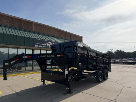 New #386193 2026 LOAD TRAIL GD 16 X 83 TANDEM AXLE 14K GOOSENECK DUMP W/ 4' SIDES & TELESCOPIC CYLINDER