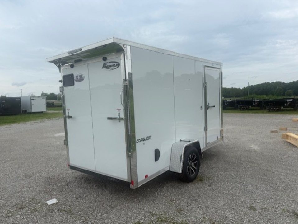 New 2026 Formula Trailers CONQUEST 6x12X78" .080 POLYCORE Cargo / Enclosed Trailer
