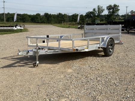 New 2026 Load Trail UA 77X12 SA / ALUMINUM FRAME / 55  BI-FOLD TAILGATE / ALUMINUM WHEELS Utility Trailer