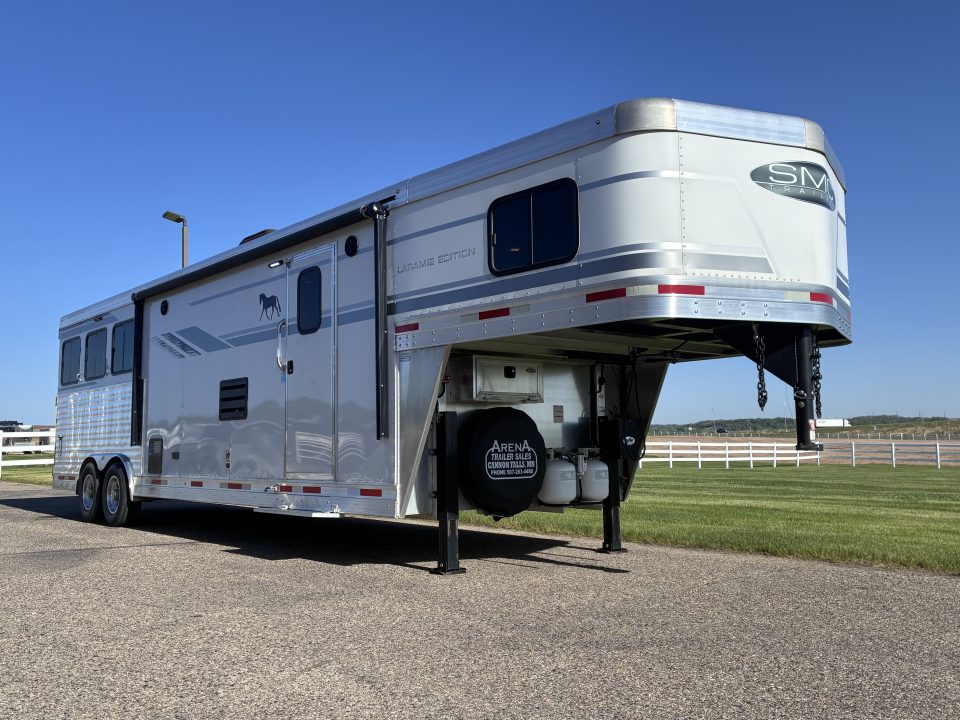 Used 2020 SMC 3H 12' LQ Horse Trailer