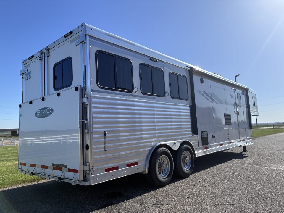 Used 2020 SMC 3H 12' LQ Horse Trailer