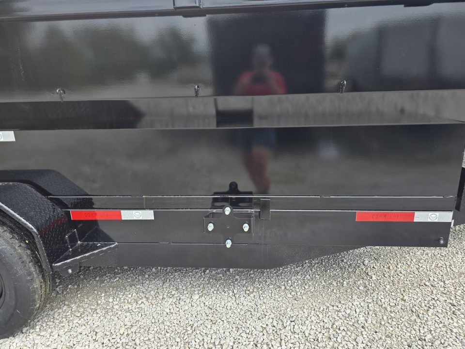 New 2026 Texas Pride/U.S Built 7x16x3 TA, with 14k axles, Barn doors/spreader gate combo Dump Trailer