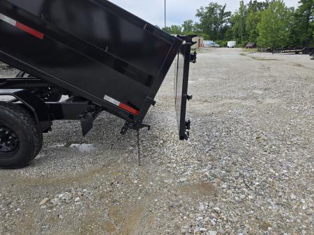 New 2026 Texas Pride/U.S Built 7x16x3 TA, with 14k axles, Barn doors/spreader gate combo Dump Trailer
