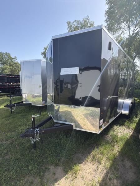 New 2026 Pace American 7 x 16 Outback DLX Flat Top V-Nose 7K