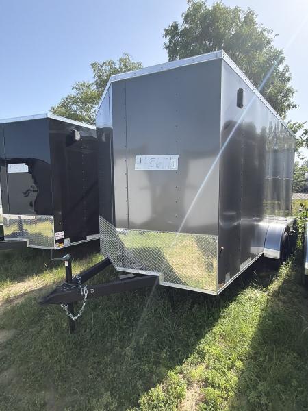 New 2026 Pace American 7 x 14 Outback DLK Flat Top V-Nose 7K