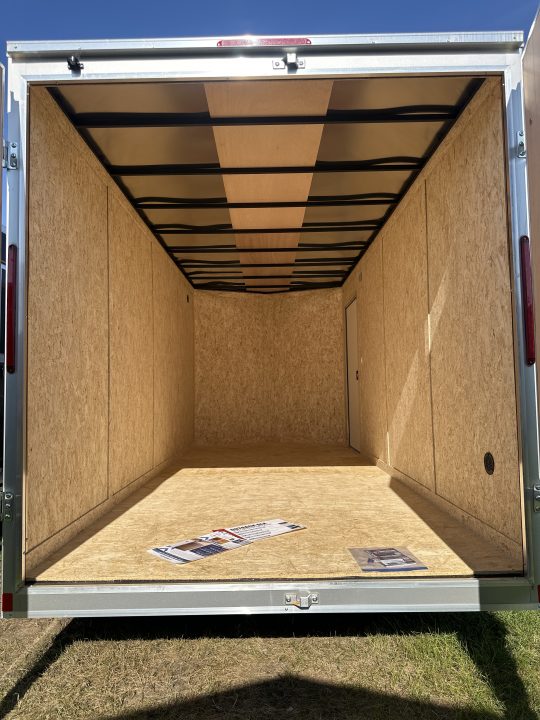 New 2026 Pace American 7 x 16 Outback DLK V-Nose 7K Barn Doors