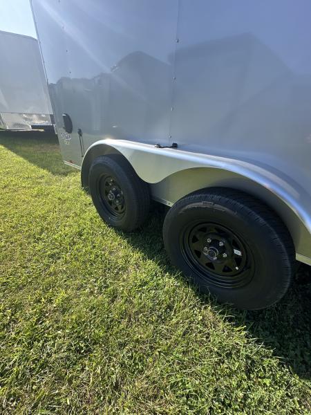 New 2026 Pace American 7 x 16 Outback DLK V-Nose 7K Barn Doors