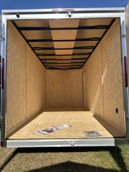 New 2026 Pace American 7 x 16 Outback DLK V-Nose 7K Barn Doors