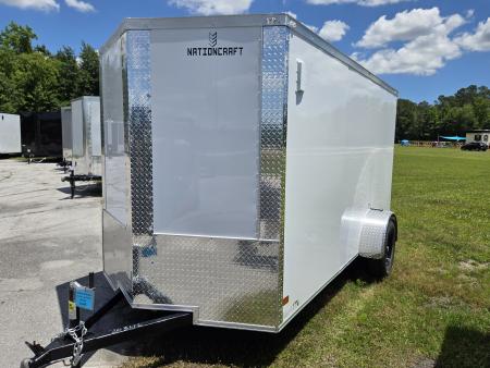 New 2026 NationCraft Trailers NAT612 3.5K Cargo / Enclosed Trailer