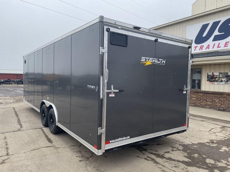 New 2025 Stealth Trailers 2025 Stealth Trailers Titan 8.5x24 10K w/7Ft Int. Height Car / Racing Trailer Cargo / Enclosed Trailer