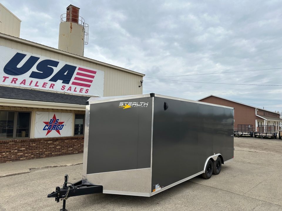 New 2026 Stealth Trailers 8.5x20 Titan 10k w/Ramp Door & 7ft Int Height Cargo / Enclosed Trailer