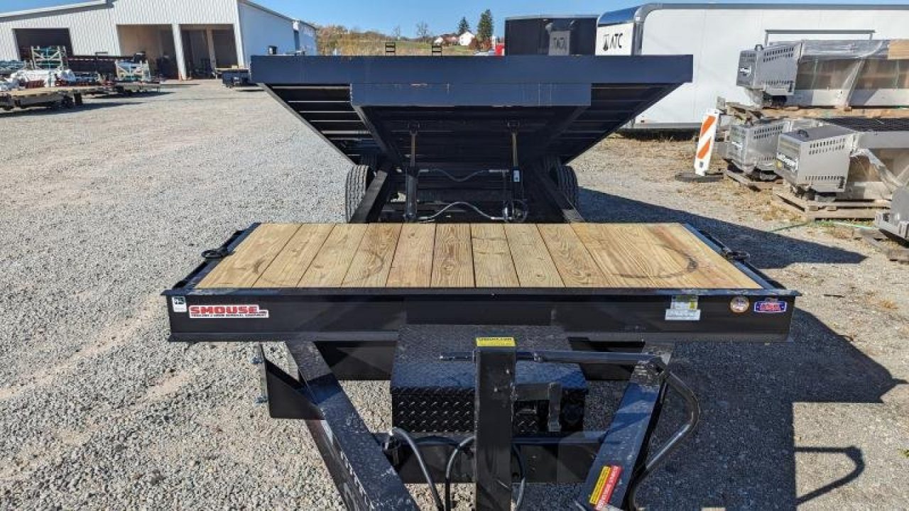 New 2026 CAM Superline 24' (4 + 20) HD Deckover POWER Split Tilt Trailer