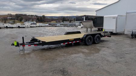 New 2026 CAM Superline 20' HD Wood Deck Car Hauler w/ DS Removable Fender
