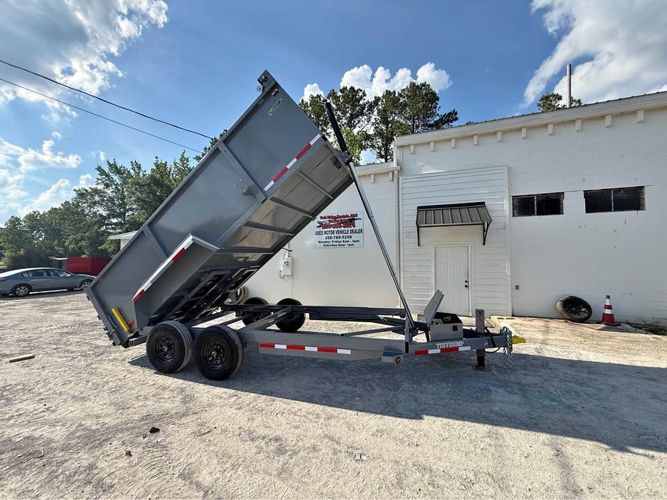 New 2026 Oak Ridge 7x16x4 14k Dump Trailer