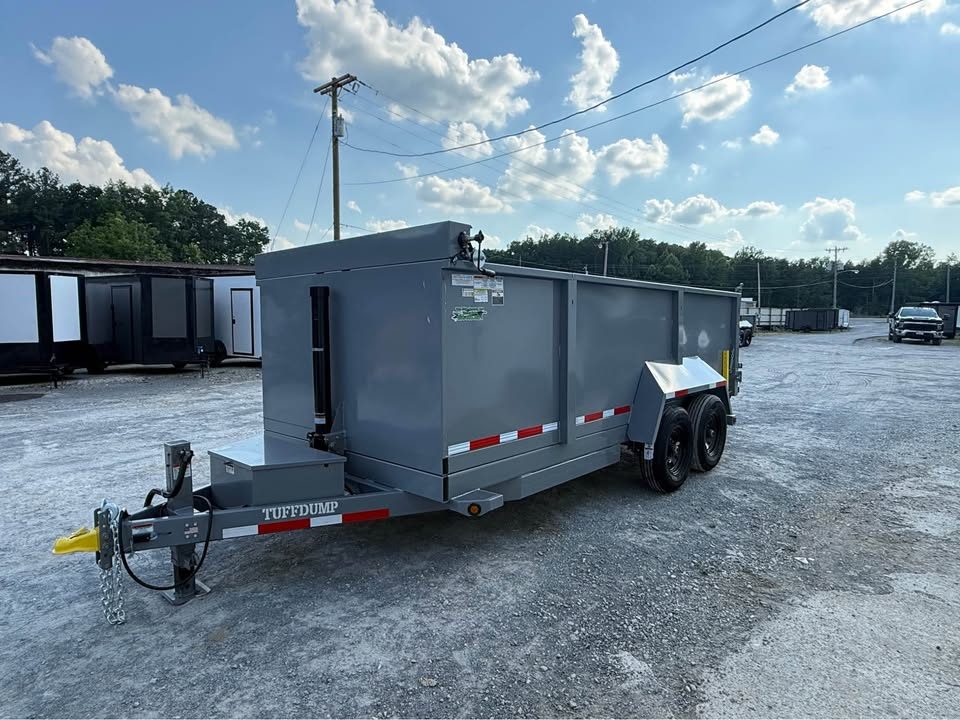 New 2026 Oak Ridge 7x16x4 14k Dump Trailer