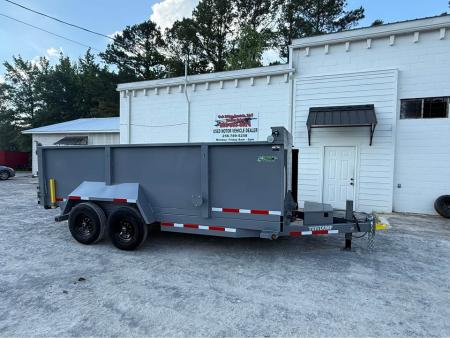 New 2026 Oak Ridge 7x16x4 14k Dump Trailer
