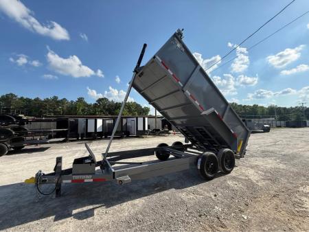 New 2026 Oak Ridge 7x16x4 14k Dump Trailer