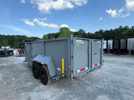 New 2026 Oak Ridge 7x16x4 14k Dump Trailer