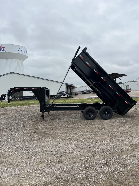 New 2026 Direct Trailer Supply 14'x3'x7' Gooseneck Telescopic Dump Trailer